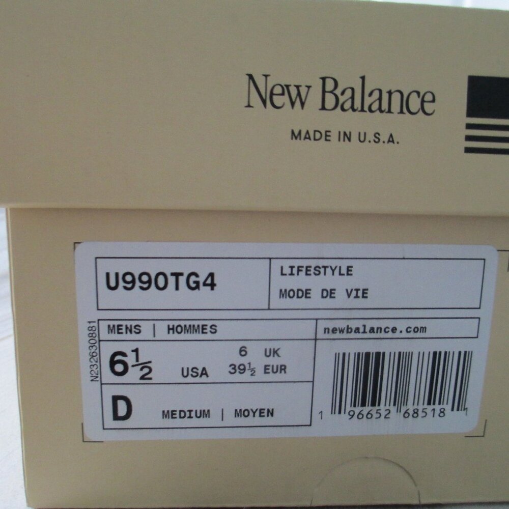 New Balance x Teddy Santis 990v4 Made in USA 'Grey Black' - Picture 10 of 10